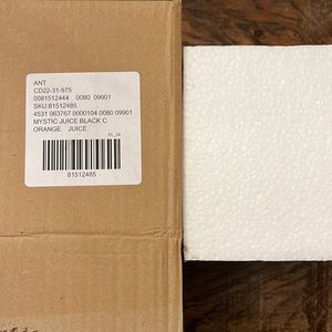 Anthropology Halloween drinking glass